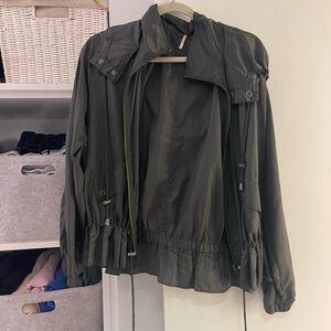 Free People Dark Green Jacket